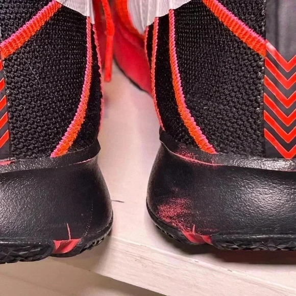 NIKE FREE TR FORCE FLYKNIT Crimson Running Trainers SIZE 13 MENS 833275-001 - Picture 9 of 10